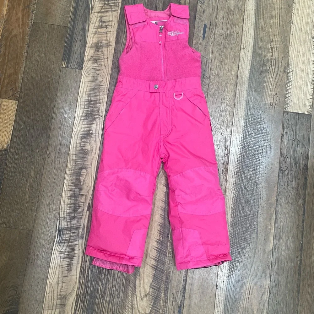 Weatherproof 4pc winter coat gloves & Bibs girl 5